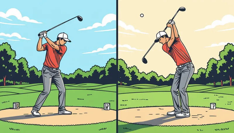 プレショットルーチンの確立 - illustration for practice course gap bridge
