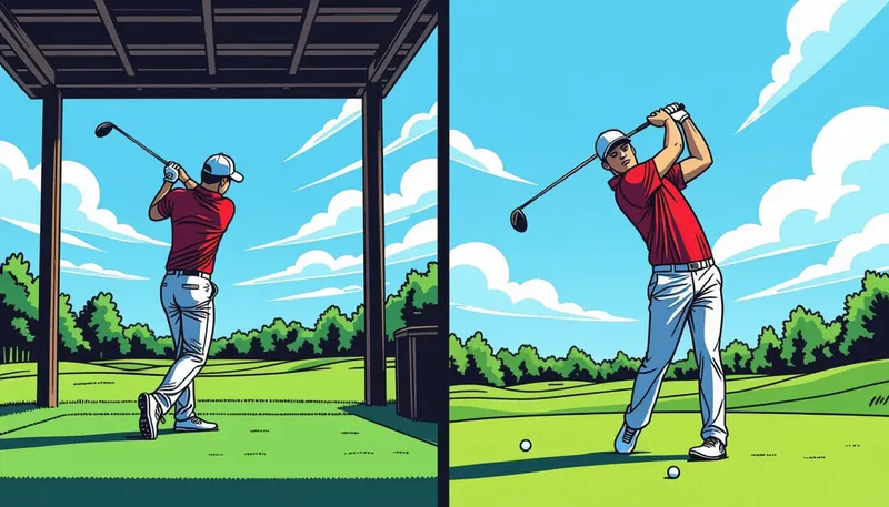 実戦的な練習方法 - illustration for practice course gap bridge