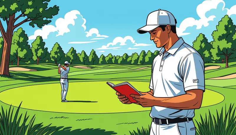 ラウンド前練習の最適化 - illustration for practice round effective use