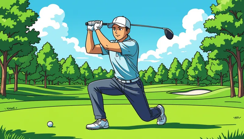 時間がない時の最低限ルーティン - illustration for pre round preparation warm up