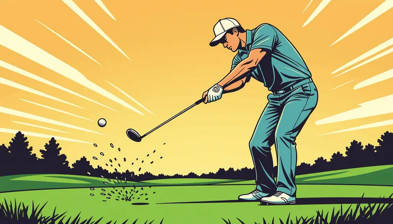 プレッシャーを楽しむマインドセット - illustration for pressure shot technique performance