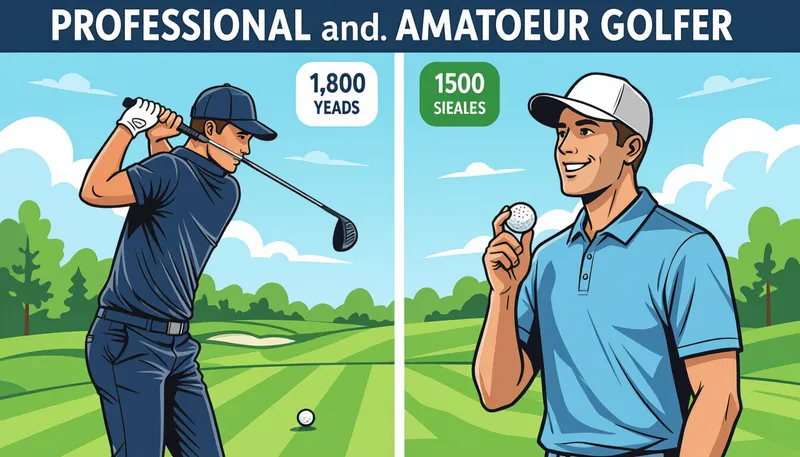 パッティングの精度差 - illustration for pro amateur difference statistics