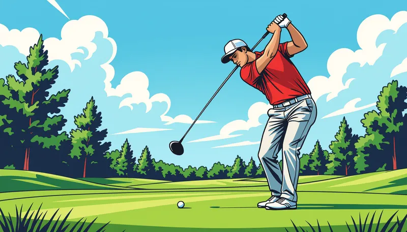 アプローチに最適なクラブセッティング - illustration for プロに学ぶアプローチの極意