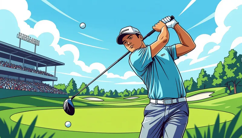 スポンサーシップとマーケティング戦略 - illustration for pro golf tour business model
