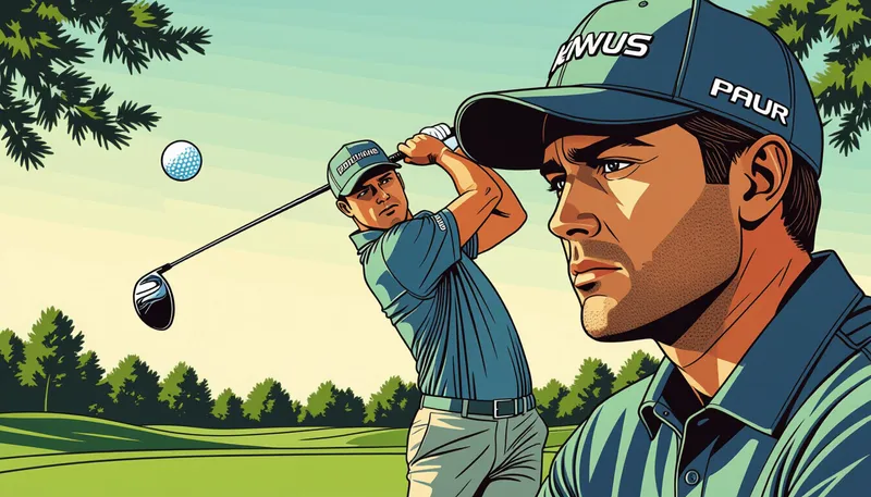 プロゴルファーが実践する具体的なメンタル術 - illustration for pro golfer mental techniques