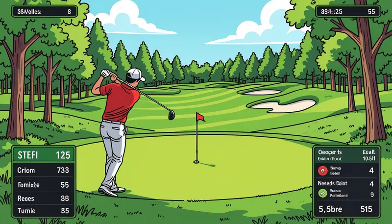 プロが重視するコースマネジメントの基本 - illustration for pro scoring techniques learn