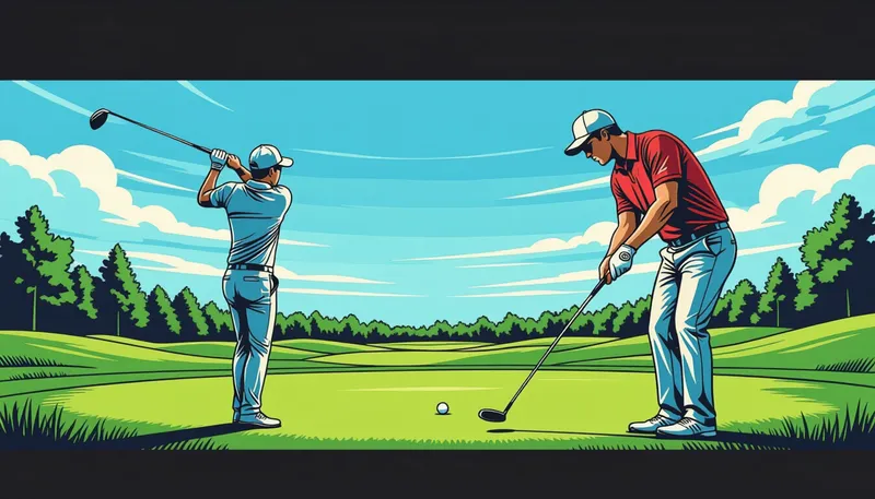 目的を持った練習の具体的な実践方法 - illustration for purposeful practice golf importance