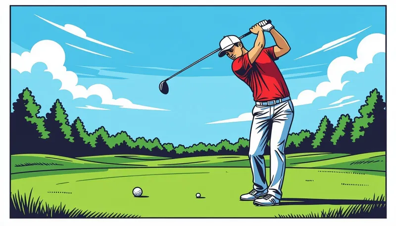 よくある間違いと改善方法 - illustration for purposeful practice golf importance