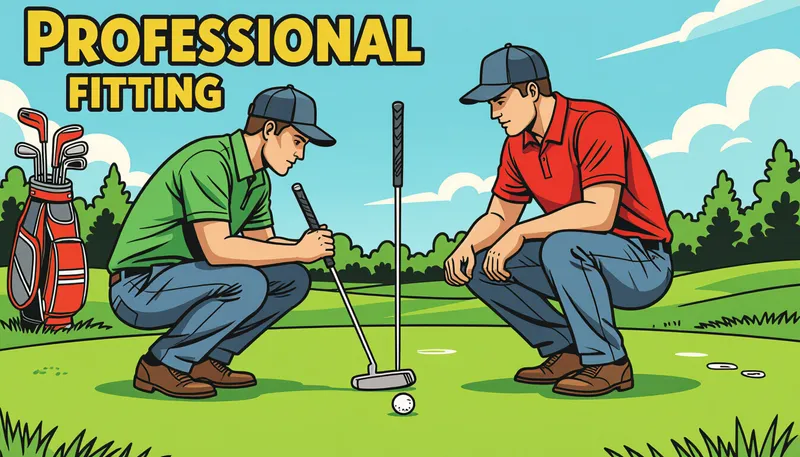 パターフィッティングがスコアに与える影響 - illustration for putter fitting importance