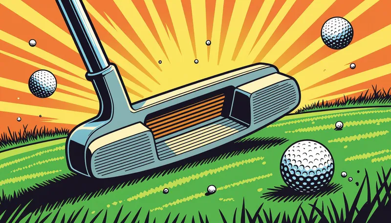 パターインサートとは何か？その役割と重要性 - illustration for putter insert feel technology