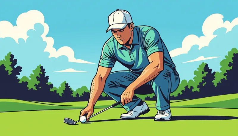 呼吸法とリラックステクニック - illustration for putting mental game improvement