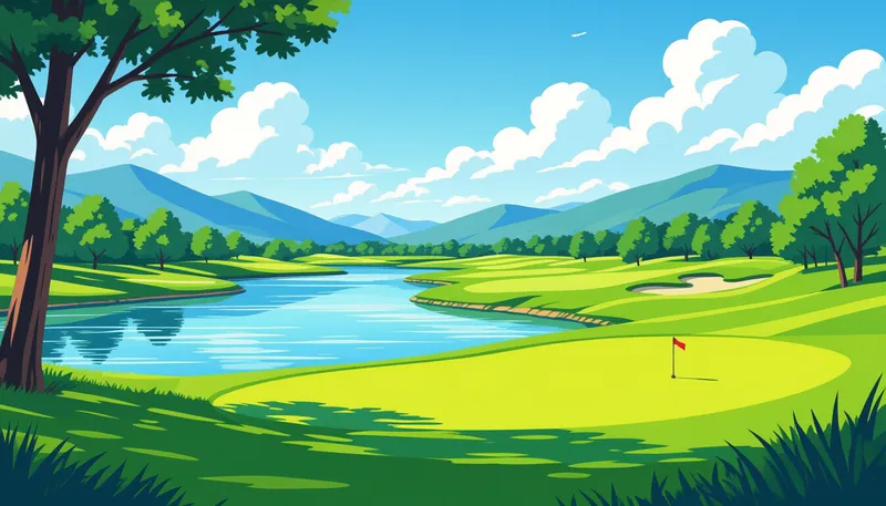 季節ごとの河川敷コース攻略法 - illustration for riverside course features strategy