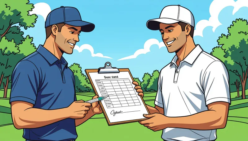 プロの世界でも起こる失格事例 - illustration for score attestation disqualification prevention