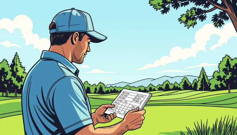 データ分析で見える上達の道筋 - illustration for scorecard aware playing strategy