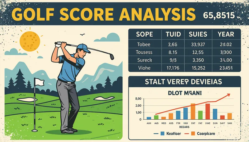 なぜスコアの統計分析が重要なのか - illustration for scoring statistics analysis improvement