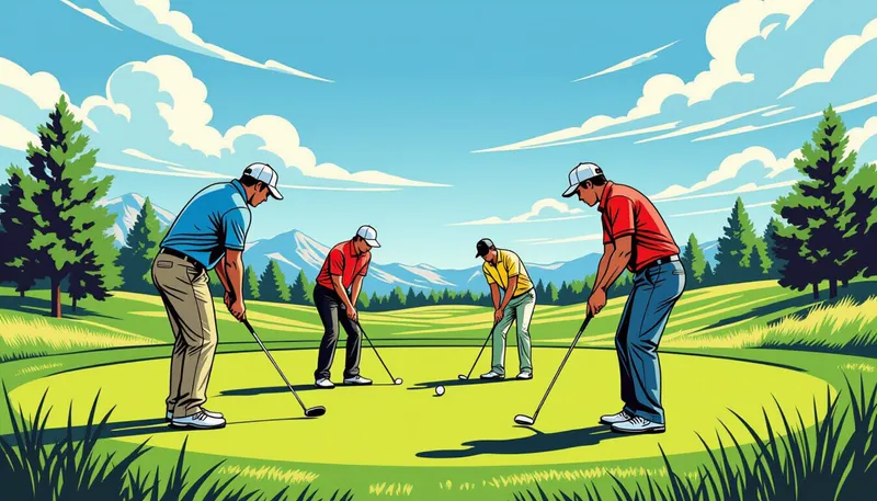 スクランブル・ベストボール形式の基本ルールと違い - illustration for scramble best ball format strategy