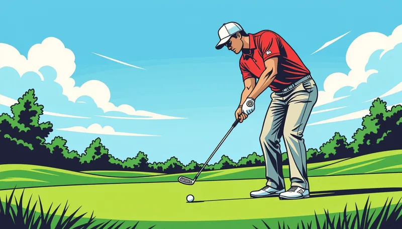 総合的なショートゲーム力の向上 - illustration for scrambling rate improvement method