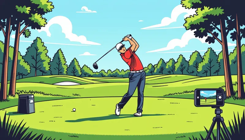 独学におすすめの練習メニュー - illustration for self taught golf improvement