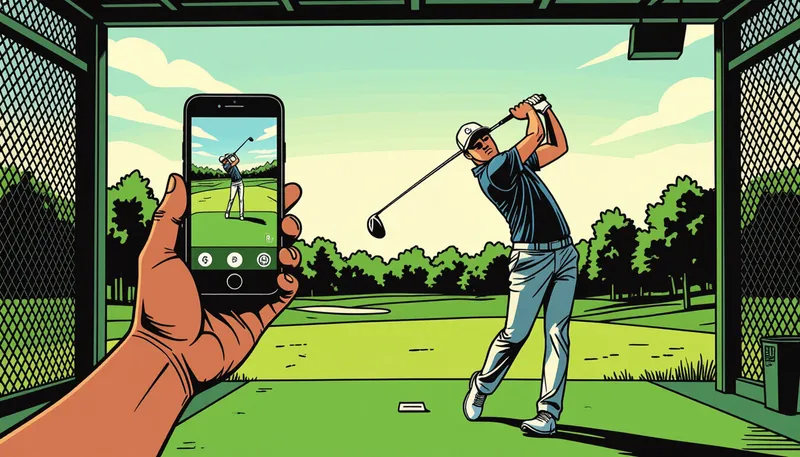 独学で陥りやすい5つの落とし穴と対策 - illustration for self taught golf improvement