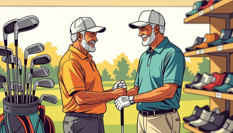 シニア向けクラブの選び方：3つの重要ポイント - illustration for senior club setup recommendations