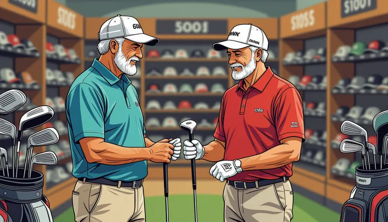 シニアに適したクラブの種類と特徴 - illustration for senior club setup recommendations