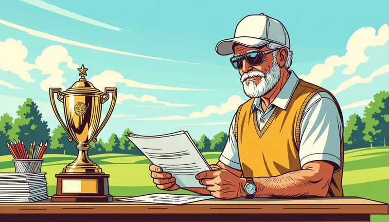 参加資格とハンディキャップ要件 - illustration for senior competition entry guide