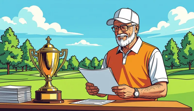 競技参加の注意事項とマナー - illustration for senior competition entry guide