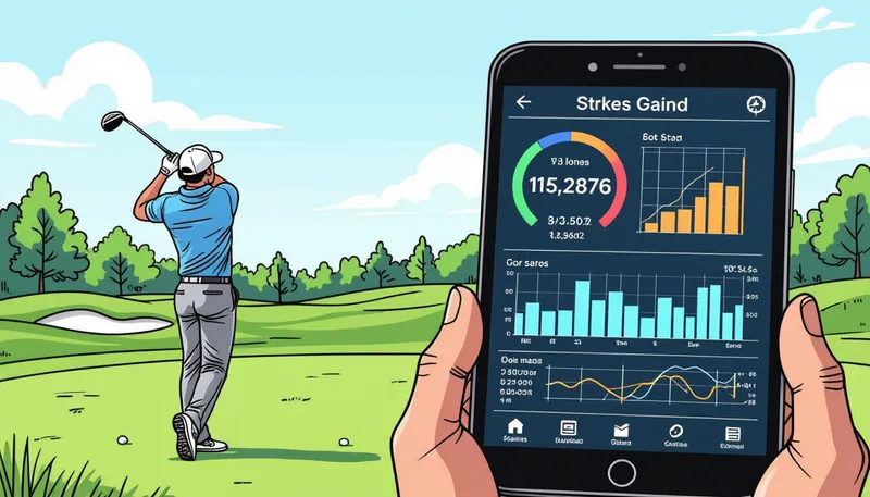 ストロークス・ゲインドの計算方法 - illustration for strokes gained understanding analysis