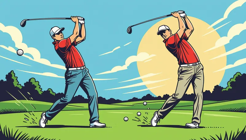 スイングプレーンとは何か - illustration for swing plane understanding consistency