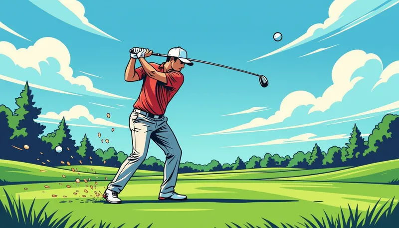 スイングプレーンを安定させる5つの基本要素 - illustration for swing plane understanding consistency