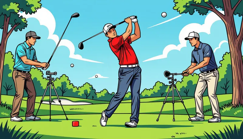 形状・重さ・長さによる効果の違い - illustration for swing training aids equipment