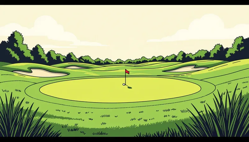 ローカルルール「6インチプレース」の正しい理解 - illustration for through green rules relief