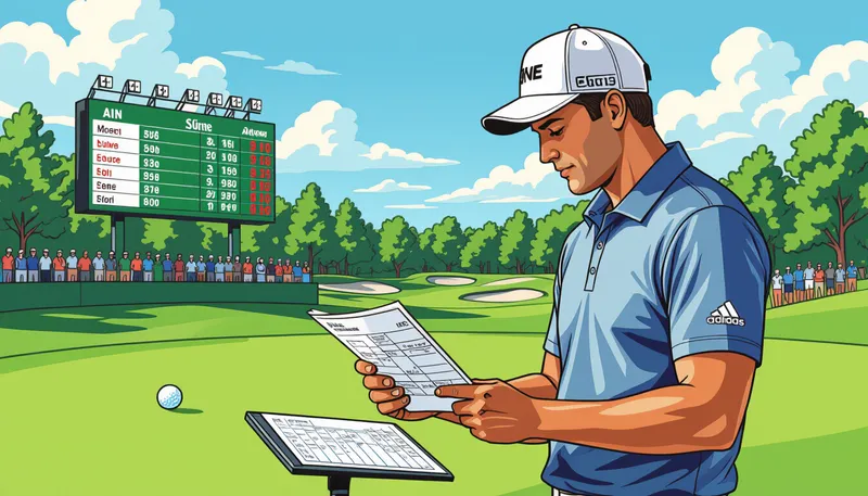 競技形式別スコアメイク戦略 - illustration for tournament scoring techniques competitive