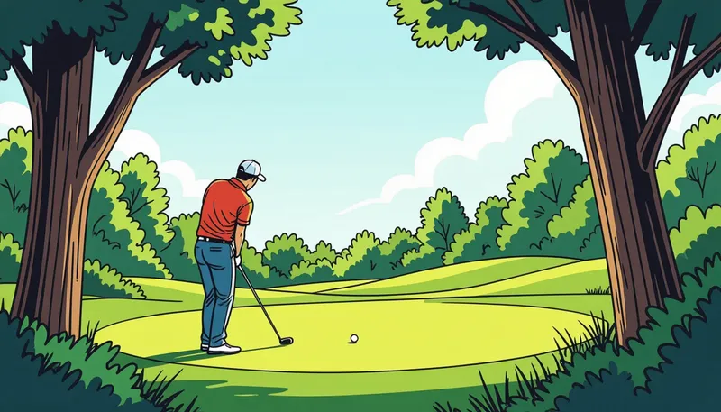 一般エリアでの3つの救済方法:それぞれの特徴と選び方 - illustration for unplayable lie declaration options