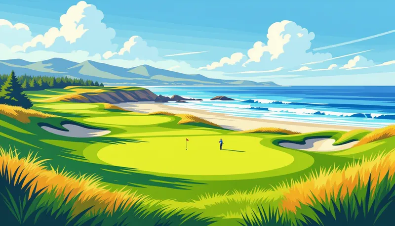 ゴルフコースの予約方法 - illustration for usa mainland golf trip plan
