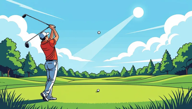 イメージトレーニングの注意点 - illustration for visualization training golf method