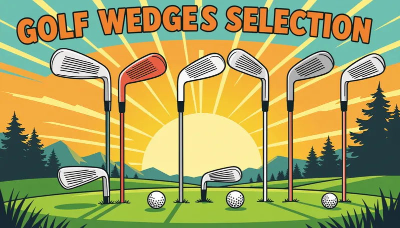 ウェッジ選びで失敗しないための実践的アドバイス - illustration for wedge selection setup guide