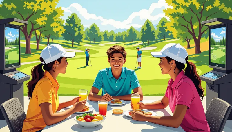 海外の成功事例から学ぶ - illustration for youth golf decline solutions